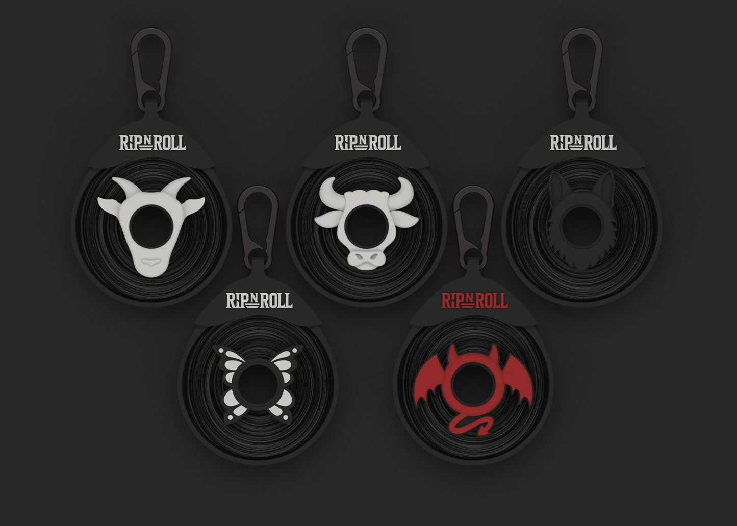 CUSTOMIZED RIP’NROLL BJJ TAPE CUTTER