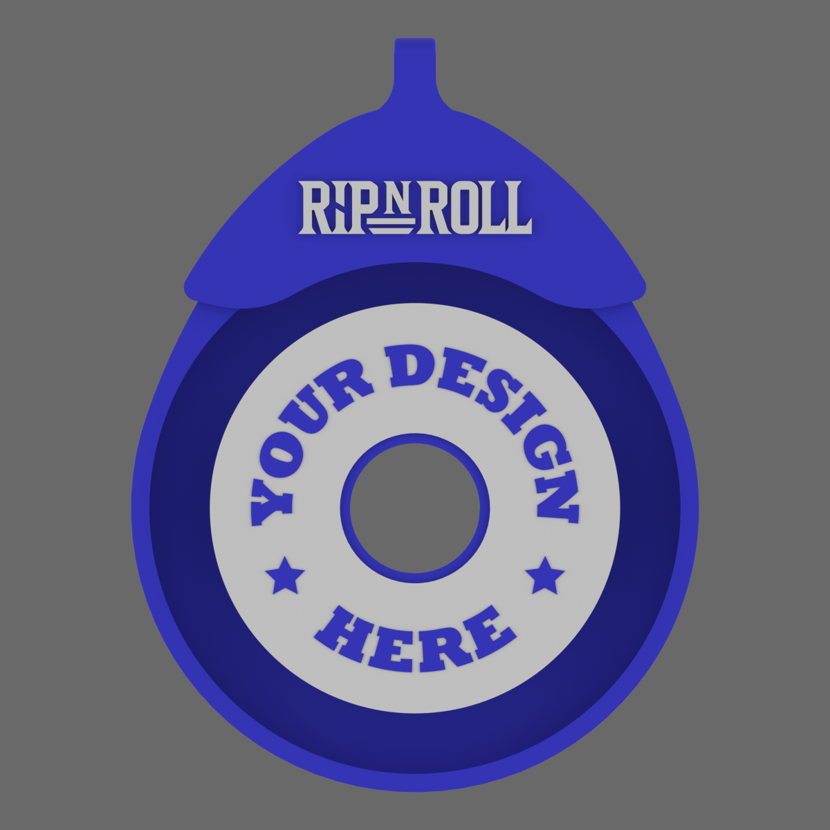 Customized RipNRoll Tape Cutter