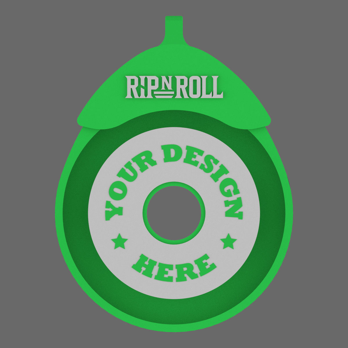 Customized RipNRoll Tape Cutter