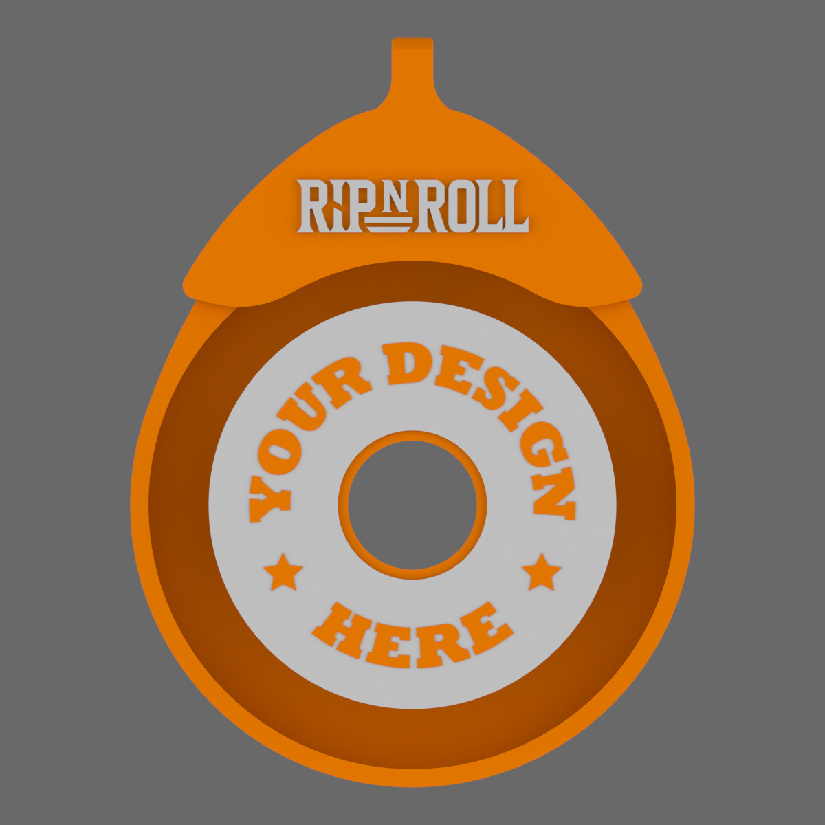 Customized RipNRoll Tape Cutter