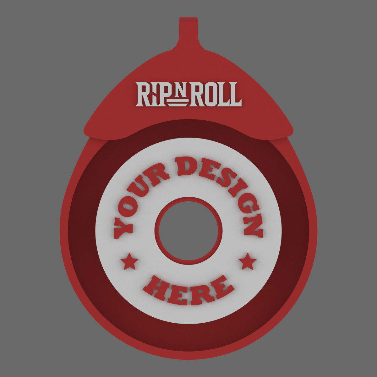Customized RipNRoll Tape Cutter