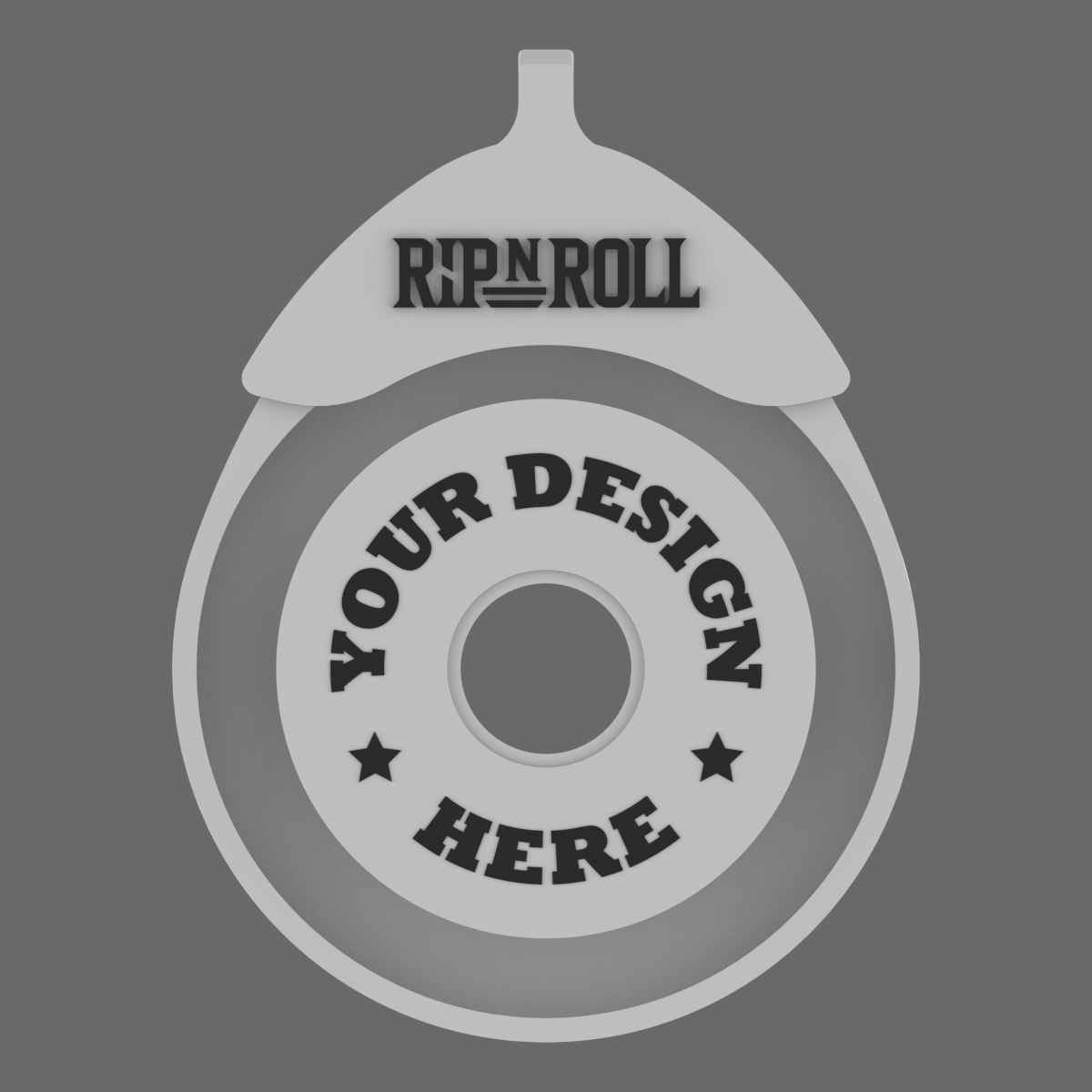 Customized RipNRoll Tape Cutter